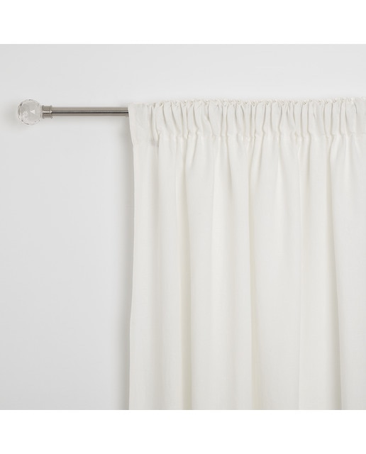 Cortina confeccionada fruncida Washed El Corte Inglés