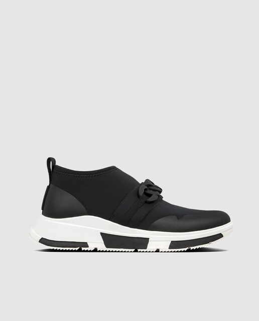 {keywor d} zapatillas negras de mujer tipo converse