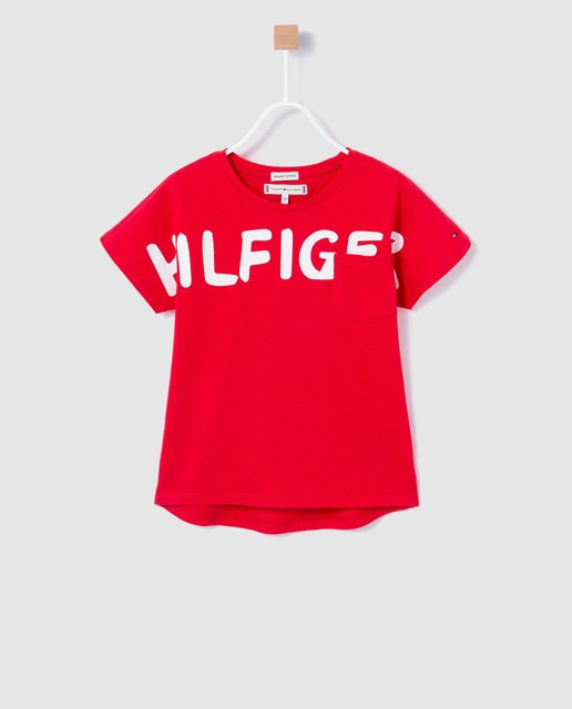 t shirt fille tommy hilfiger