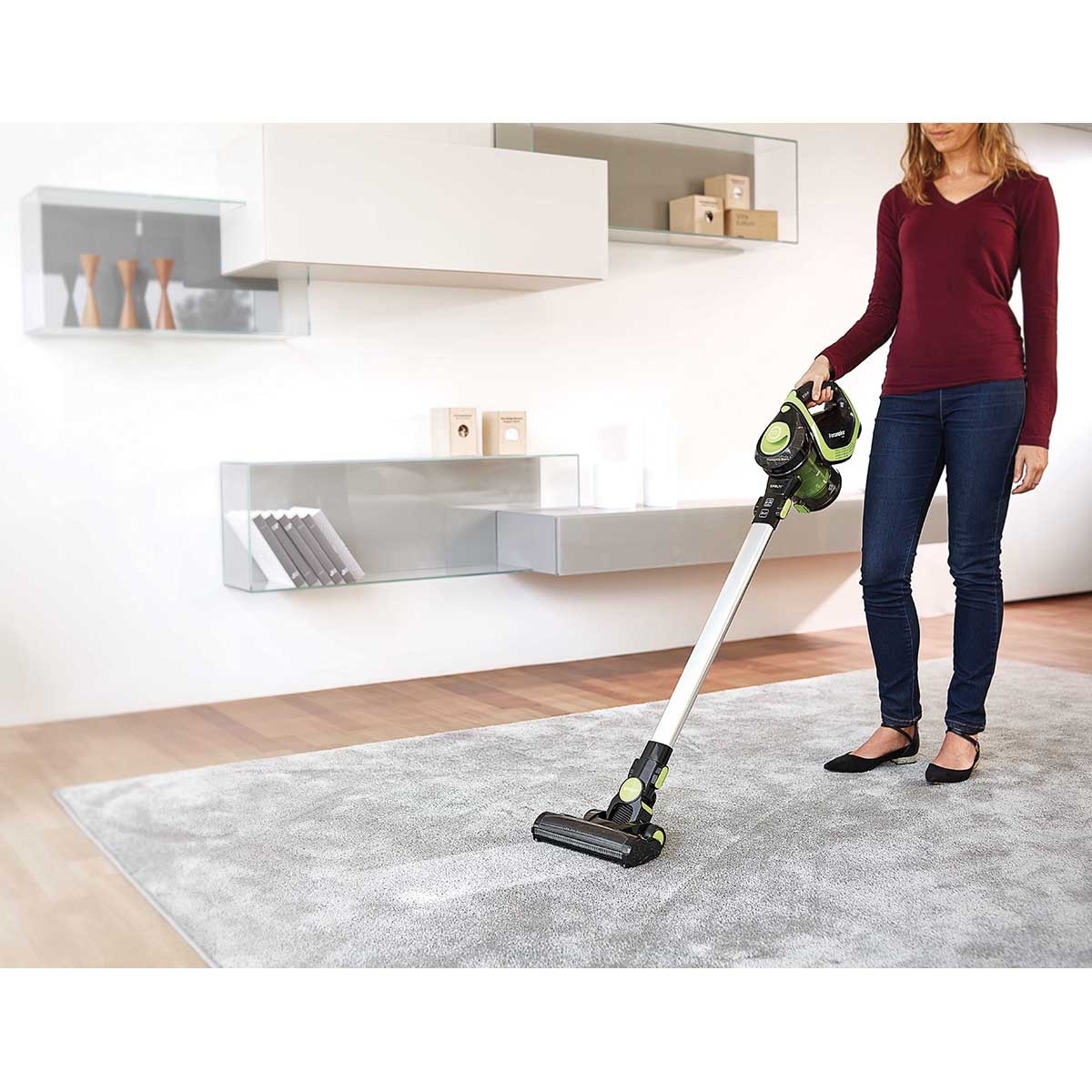 Polti Forzaspira Slim SR110 2 in 1 cordless vertical rechargeable broom