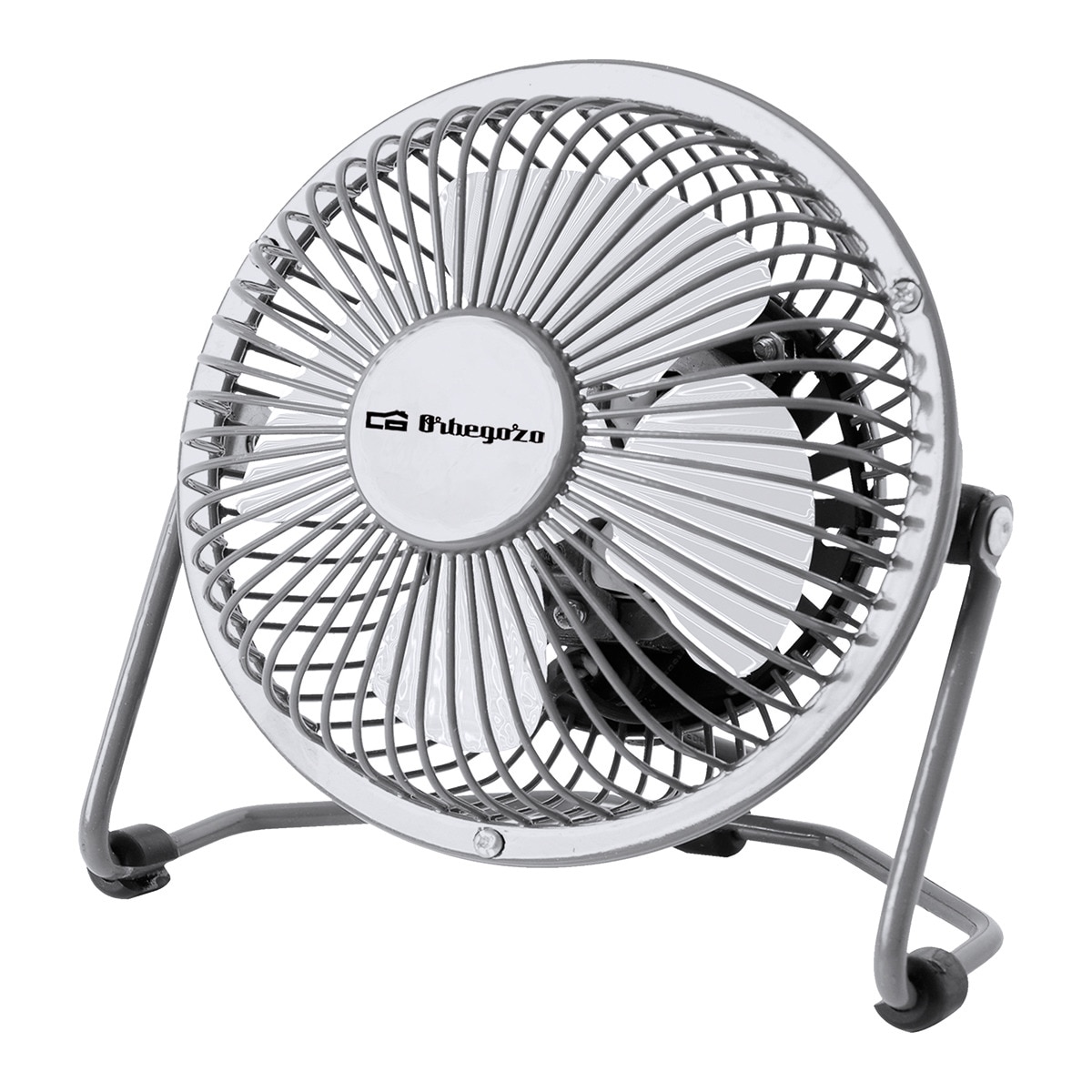 Ventilador de mesa aluminio Orbegozo Mini Power Fan PW1019 con USB