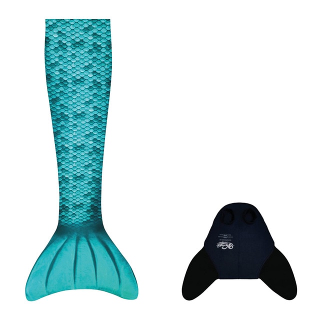 Conjunto infantil Cola de Sirena 2 piezas Turquesa