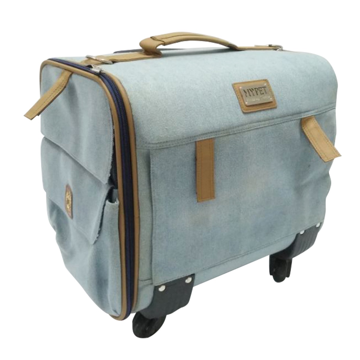 Fred & Rita – Trolley Para Perros Y Gatos Denim