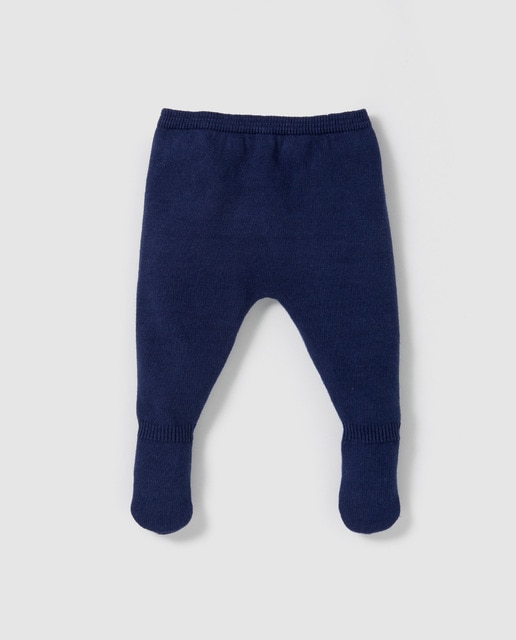 navy blue baby leggings