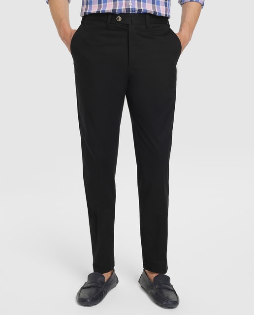 Mirto - Chino de hombre Mirto regular negro.