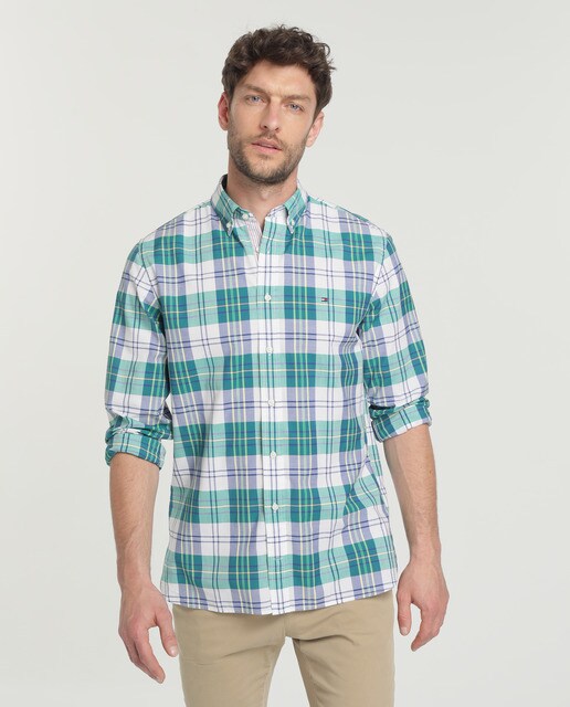 tommy hilfiger slim fit poplin shirt