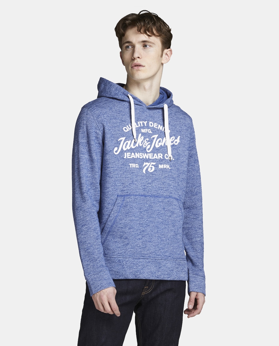 Sudadera de hombre Jack & Jones azul con capucha · Jack & Jones · Moda · El Corte Inglés Sudadera de hombre Jack & Jones azul con capucha · Jack & Jones · Moda · El Corte Inglés