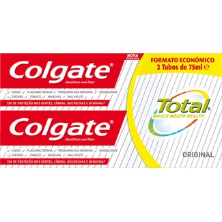 Colgate Pasta de Dentes Total Pack 2 embalagem 150 ml