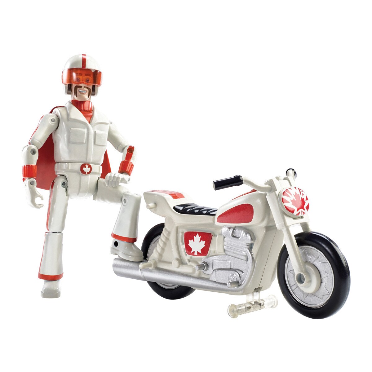 Figura Duke Caboom acrobacias y carreras con su moto Disney Toy Story 4