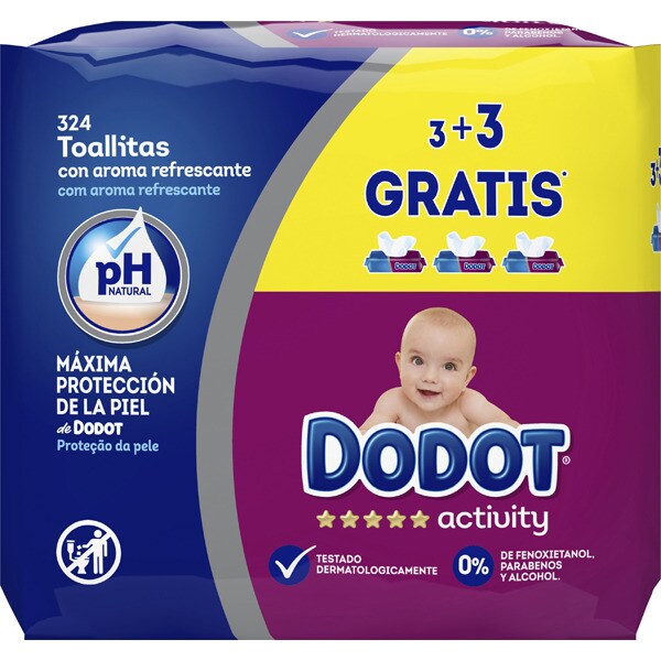 dodot wipes