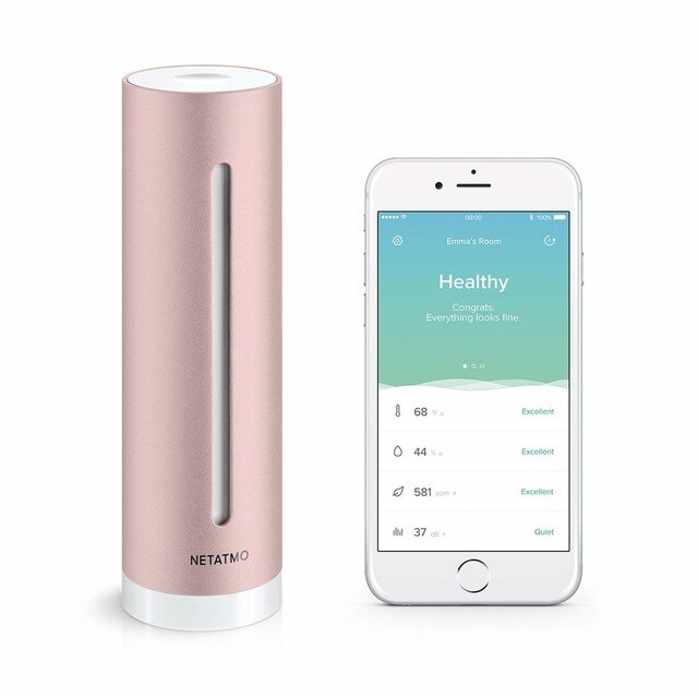 Medidor de qualidade do car Netatmo Healthy Home Coach