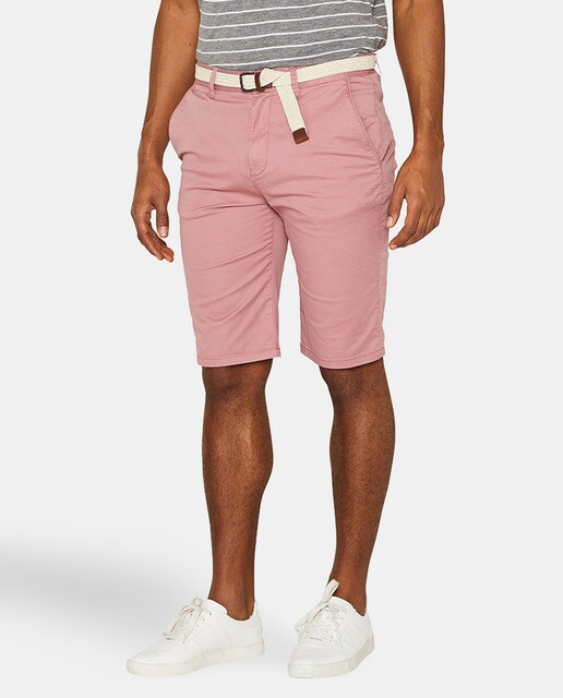mens pink bermuda shorts