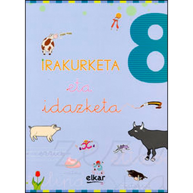 Irakurketa eta idazketa koadernoa 8
