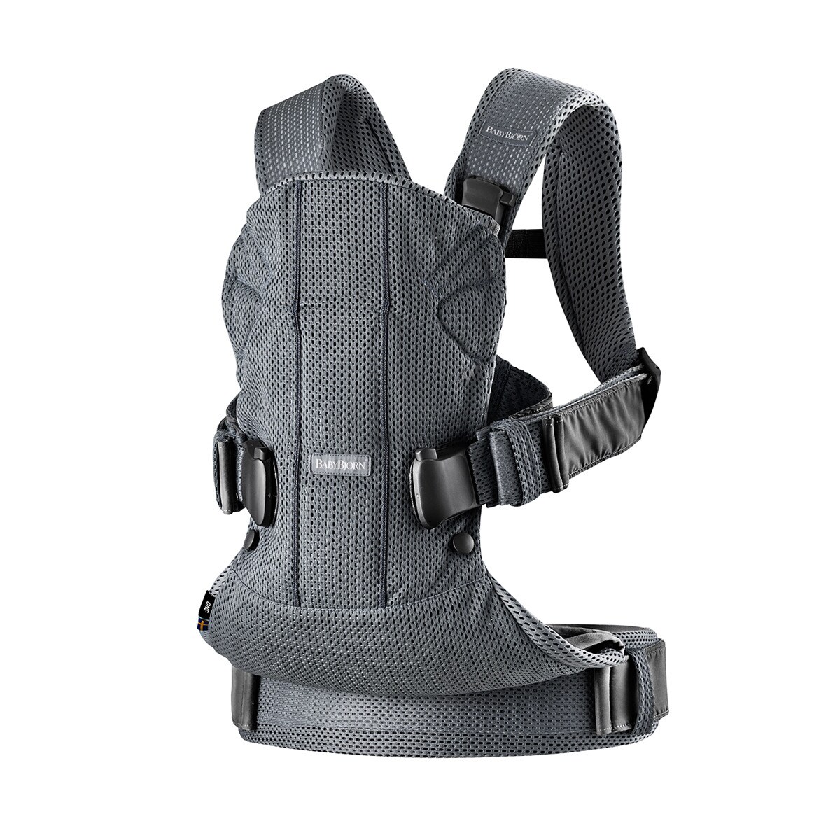 Marsúpio One Air Mesh 3D 4 Posições Antracite-2
