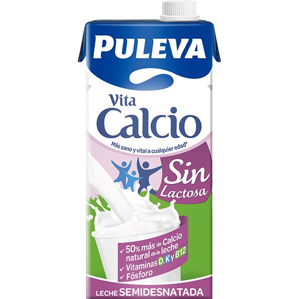 Leche con calcio sin lactosa