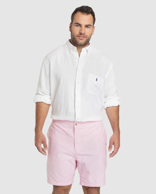 ralph lauren pink shorts mens