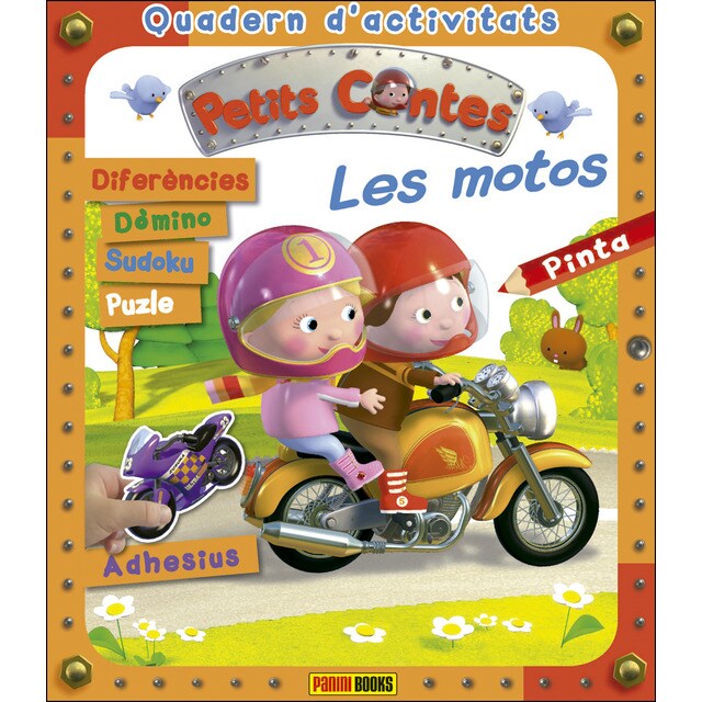 Quadern d'activitats petits contes motos
