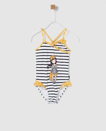 De Bañador Niña El Gorjuss Rayas Y · Volantes Moda ED9YHIWeb2