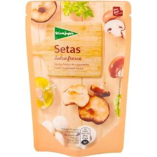 El Corte Inglés Molho de Cogumelos embalagem 140 g