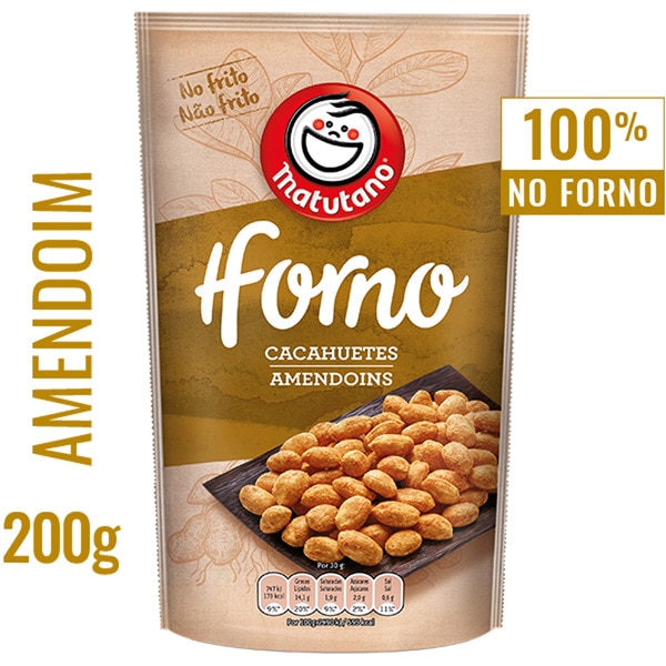 Amendoins Tostados no Forno 200 g