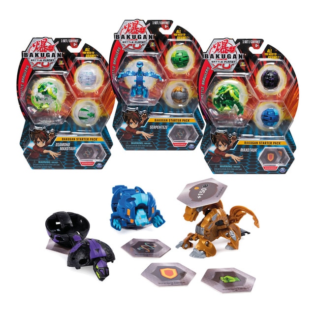 muñecos bakugan