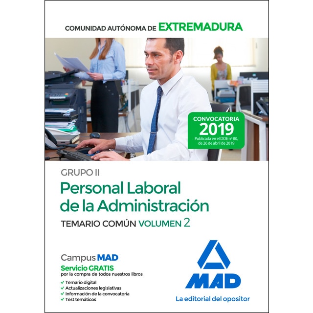 Grupo ii pers laboral extremadura tem com vol. 2.pdf