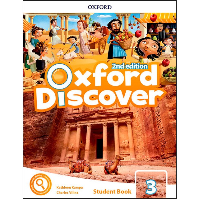 Oxford Discover 3 Class Book with App Pack 2nd Edition