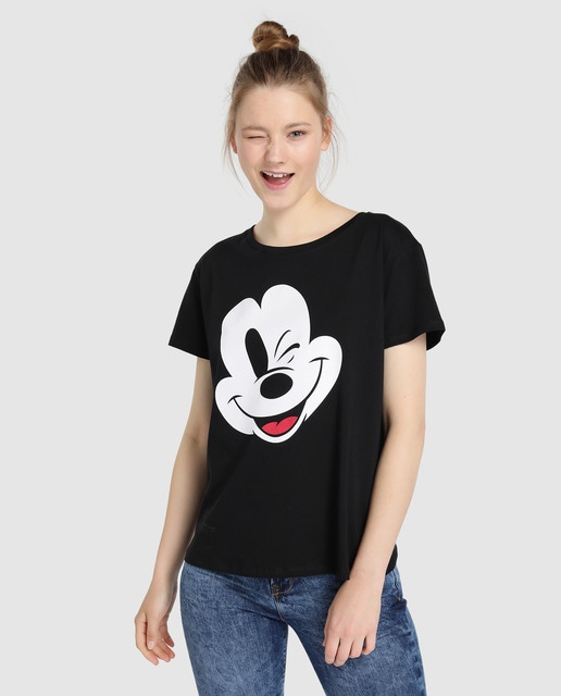 camisetas de mickey mouse mujer