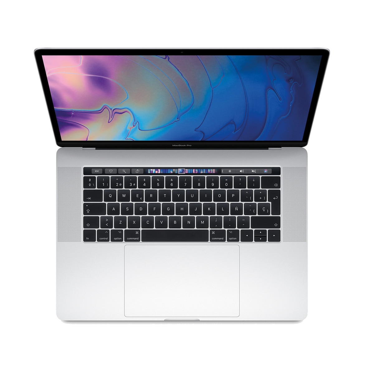 Apple MacBook Pro 15 con Touch Bar, i7, 16 GB, 256 GB SSD, Radeon Pro 555X 4GB, Plata