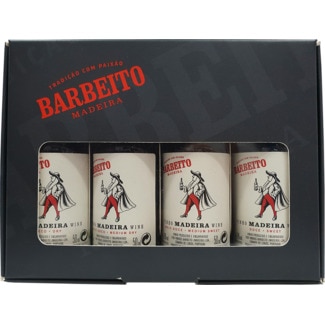 Barbeito Vinho da Madeira 4 Miniaturas garrafa 5 cl