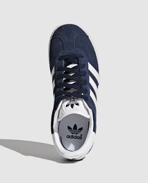 girls navy adidas trainers