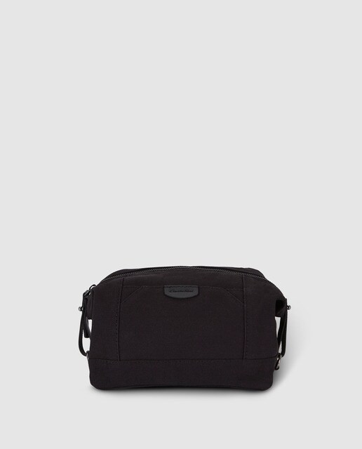 Nécessaire de homem Emidio Tucci preto com fecho de correr