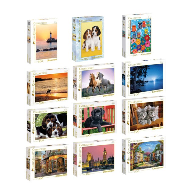 puzzles de 500 piezas