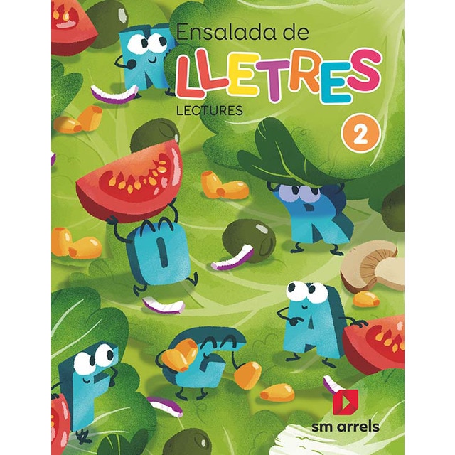 Ensalada de lletres. Lectures. 2 Primària. Valenciano (Tapa blanda)