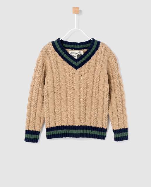 boys camel sweater