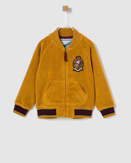 Con 10 En Sudadera De Parche Bass Niña Mostaza WDYe9IbE2H