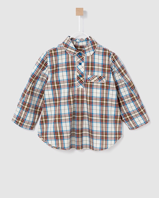 Camisa de niña Bass 10 de cuadros
