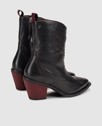 botines cowboy mujer