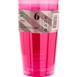 vaso rosa reutilizable 320cc paquete 6 unidades