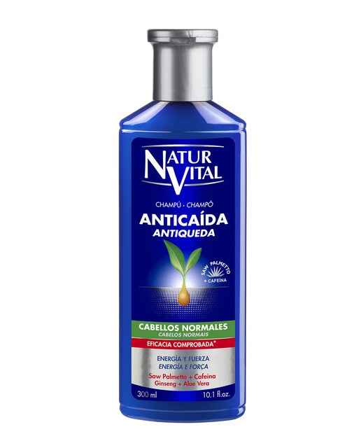 Natur Vital - Champú Anticaída Cabello Normal 300 Ml