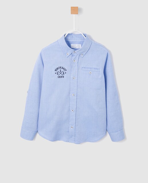 Ingles · Niño Moda Corte Camisas El BodCxe