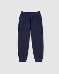plain navy tracksuit bottoms
