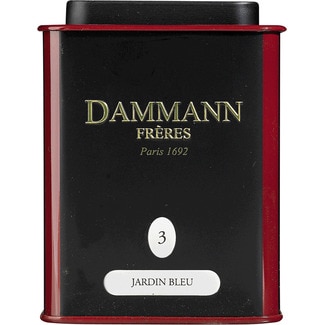 Dammann Fréres Chá Preto Jardim Azul lata 100 g