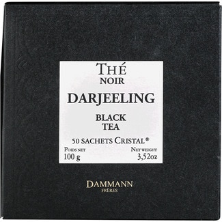 Dammann Fréres Chá Preto Darjeeling embalagem 50 unidades