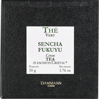 Dammann Fréres Chá Verde Sencha Fukuyu embalagem 25 unidades