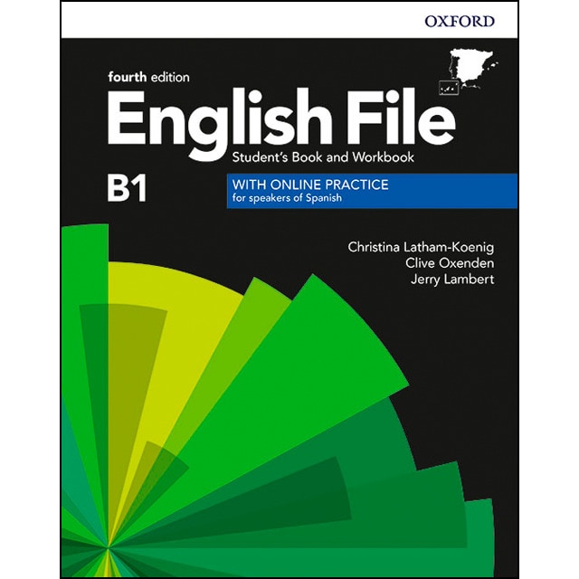 English file 4th edition b1. Student's book and workbook without key pack