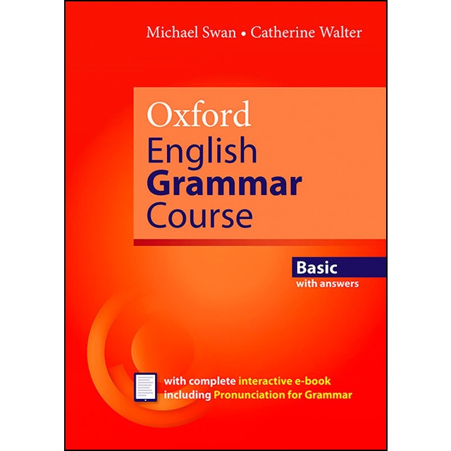 Oxford english grammar course basic student's book with key. Revised edition.
