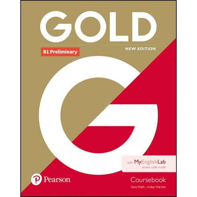 Gold preliminary new edition coursebookand myengl
