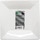 EL CORTE INGLES plato postre cuadrado blanco reutilizable 18x18cm paquete 6 unidades