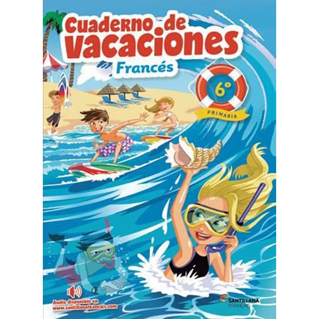 VACACIONES FRANCÉS 6 PRIMARIA  (Tapa blanda)